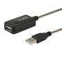Cable Alargador USB Savio CL-130 Negro 10 m