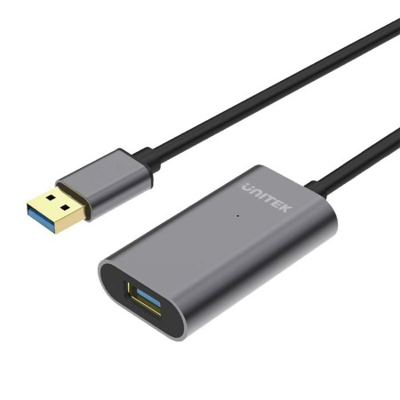 Câble Rallonge à USB Unitek Y-3004 Gris 5 m