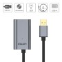 Cable USB Unitek Y-271 Macho/Hembra Negro Gris 5 m