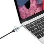 Câble USB C Aukey CB-CD5 Noir Noir/Gris 1 m