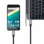 Cable USB C Aukey CB-CD5 Negro Negro/Gris 1 m