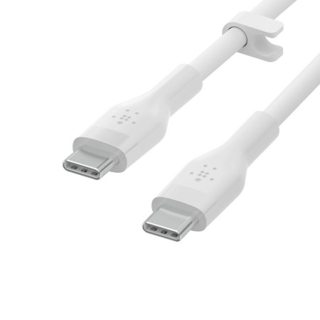 Cable USB-C a USB-C Belkin BOOST↑CHARGE Flex Blanco 1 m