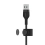 Cable USB a Lightning Belkin CAA010BT2MBK Negro 2 m