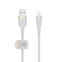 Cable USB a Lightning Belkin CAA010BT3MWH Blanco 3 m