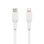 Cable USB-C a Lightning Belkin CAA003BT2MWH Blanco 2 m