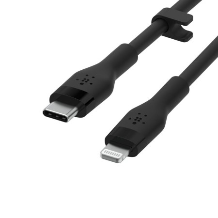 Câble USB-C vers Lightning Belkin CAA009BT1MBK Noir 1 m