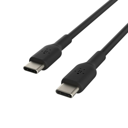 Cable USB-C a USB-C Belkin CAB003bt2MBK Negro 2 m