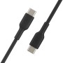 Cable USB-C a USB-C Belkin CAB003bt2MBK Negro 2 m