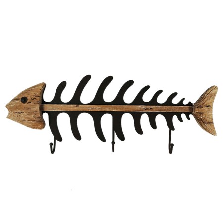 Portemanteau Signes Grimalt  Poisson Bois 4,5 x 22 x 59,5 cm