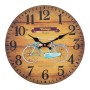 Reloj de Pared Signes Grimalt Bicicleta Madera 4 x 34 x 34 cm