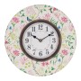 Reloj de Pared Signes Grimalt Flores Madera 4 x 34 x 34 cm