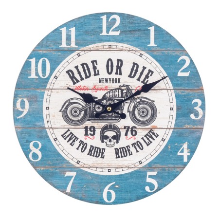 Horloge Murale Signes Grimalt Moto Bois 4 x 34 x 34 cm