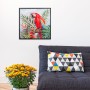 Cadre Signes Grimalt Perroquet Peinture 3,5 x 63 x 63 cm