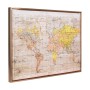 Cadre Signes Grimalt Mappemonde Peinture 3,5 x 53 x 73 cm