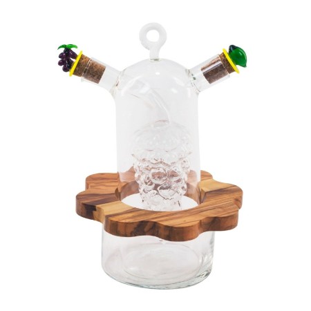 Set de Aceitera y Vinagrera Signes Grimalt Madera de olivo