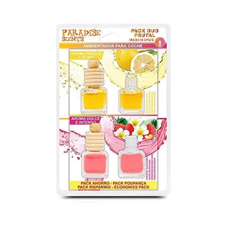 Désodorisant Pour Voiture PER40011 Fraise Citron (4 pcs)