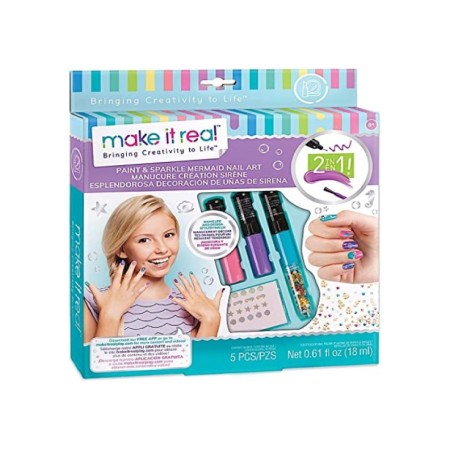 Set de Manicura Create It Nail Art Sirena (5 pcs)