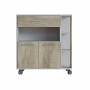 Carro de Cocina ABS Roble (80 x 39 x 87 cm)