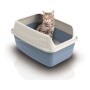 Bac à litière pour chats Georplast Sonic XL Gris Blanc (56 x 40 x 30,5 cm)