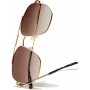 Lunettes de soleil Unisexe Hawkers Cad Ø 53 mm Doré Marron