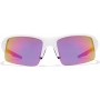 Lunettes de soleil Unisexe Hawkers Bat Ø 45 mm Blanc