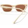 Gafas de Sol Unisex Hawkers Maze Crema Ø 47 mm