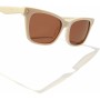 Gafas de Sol Unisex Hawkers Maze Crema Ø 47 mm