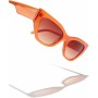 Gafas de Sol Unisex Hawkers Manhattan Naranja Ø 50 mm