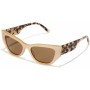 Gafas de Sol Unisex Hawkers Manhattan Ø 50 mm Crema Habana