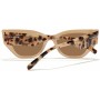 Gafas de Sol Unisex Hawkers Manhattan Ø 50 mm Crema Habana