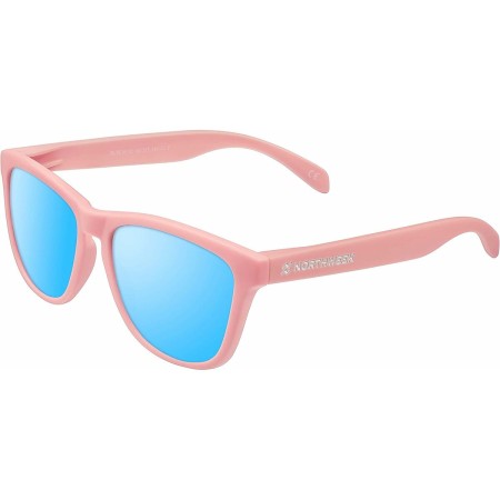 Lunettes de soleil Unisexe Northweek Regular Matte Ø 47 mm Bleu clair Rose