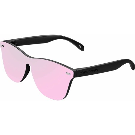 Lunettes de soleil Unisexe Northweek Regular Phantom Ø 47 mm Rose Noir