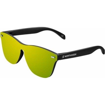 Lunettes de soleil Unisexe Northweek Regular Phantom Ø 47 mm Jaune Noir