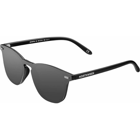 Gafas de Sol Unisex Northweek Wall Phantom Ø 45 mm Gris Negro