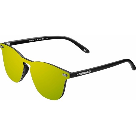 Gafas de Sol Unisex Northweek Wall Phantom Ø 45 mm Amarillo Negro