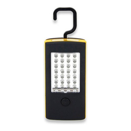 Lanterne Suspendus Bricotech Noir Jaune LED