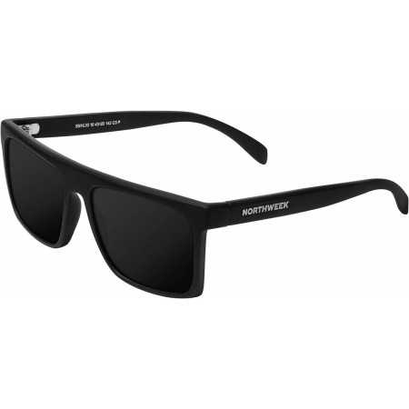 Lunettes de soleil Unisexe Northweek Hale Ø 50 mm Noir