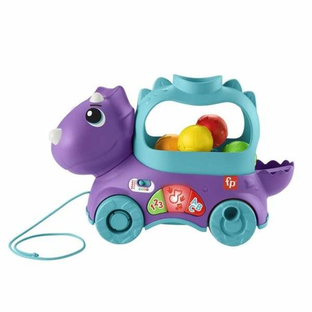 Dinosaure Arrastre Fisher Price Balles