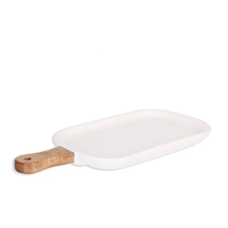 Plateau Ege Bois Blanc 32,5 x 14,5 x 2 cm