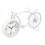 Reloj de Mesa Bicicleta Blanco Metal 38 x 20 x 4 cm (4 Unidades)
