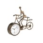 Horloge de table Bicyclette Bronze Métal 27 x 22 x 10 cm (4 Unités)