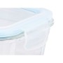 Fiambrera Transparente Silicona Vidrio de Borosilicato 950 ml 18 x 8,8 x 13,5 cm (12 Unidades)