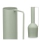 Vase Élevé Vert Acier 13 x 39 x 13 cm (6 Unités)