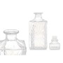 Bouteille en Verre Liqueur Losanges Transparent 900 ml (12 Unités)