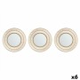 Ensemble de miroirs Rond Doré polypropylène 78 x 26 x 2,5 cm (6 Unités)