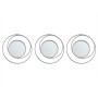 Ensemble de miroirs Rond Abstrait Argenté polypropylène 78 x 26 x 2,5 cm (6 Unités)