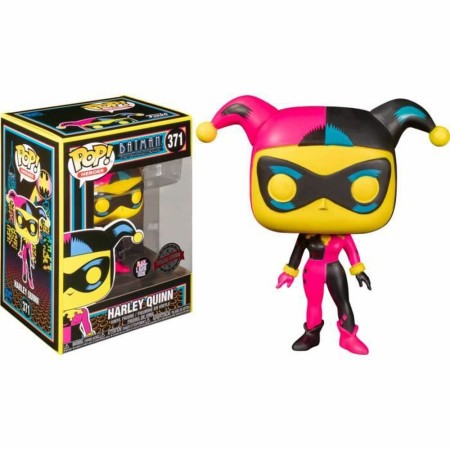 Figure à Collectionner Funko Pop! 371 Heroes: DC Comics - Harley Quinn (Black Light)