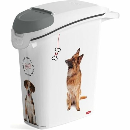 Boîte de nourriture pour animaux Curver 241097 Blanc 10 kg