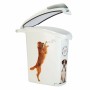 Boîte de nourriture pour animaux Curver 241097 Blanc 10 kg