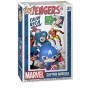 Figure à Collectionner Funko Pop! 27 Comic Cover: Marvel - Avengers 4 (1963) Captain America